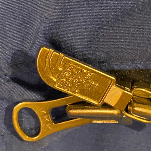 Vintage The North Face Ski Jacket Mountain Size Medium Blue Made In USA - Picture 16 of 16